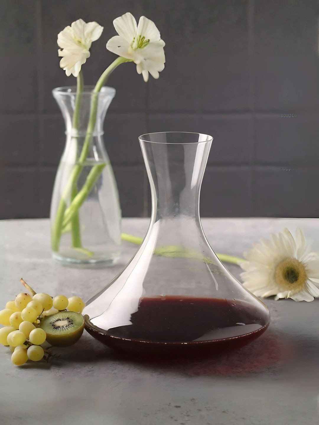 Bohemia Crystal Bar Decanter Lead-Free Transparent Glass 1500 ml