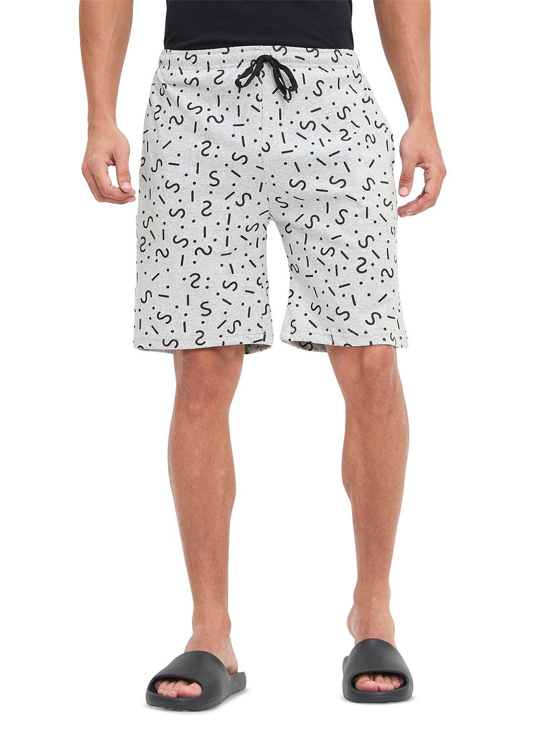 ALIZA Men Printed Lounge Shorts