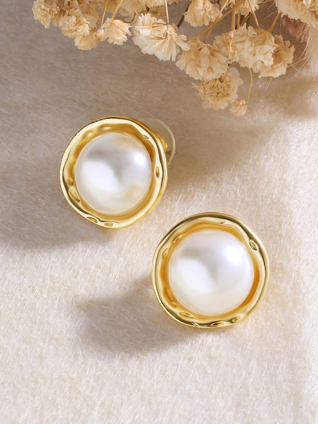 Forever Glam by Pantaloons Circular Studs Earrings