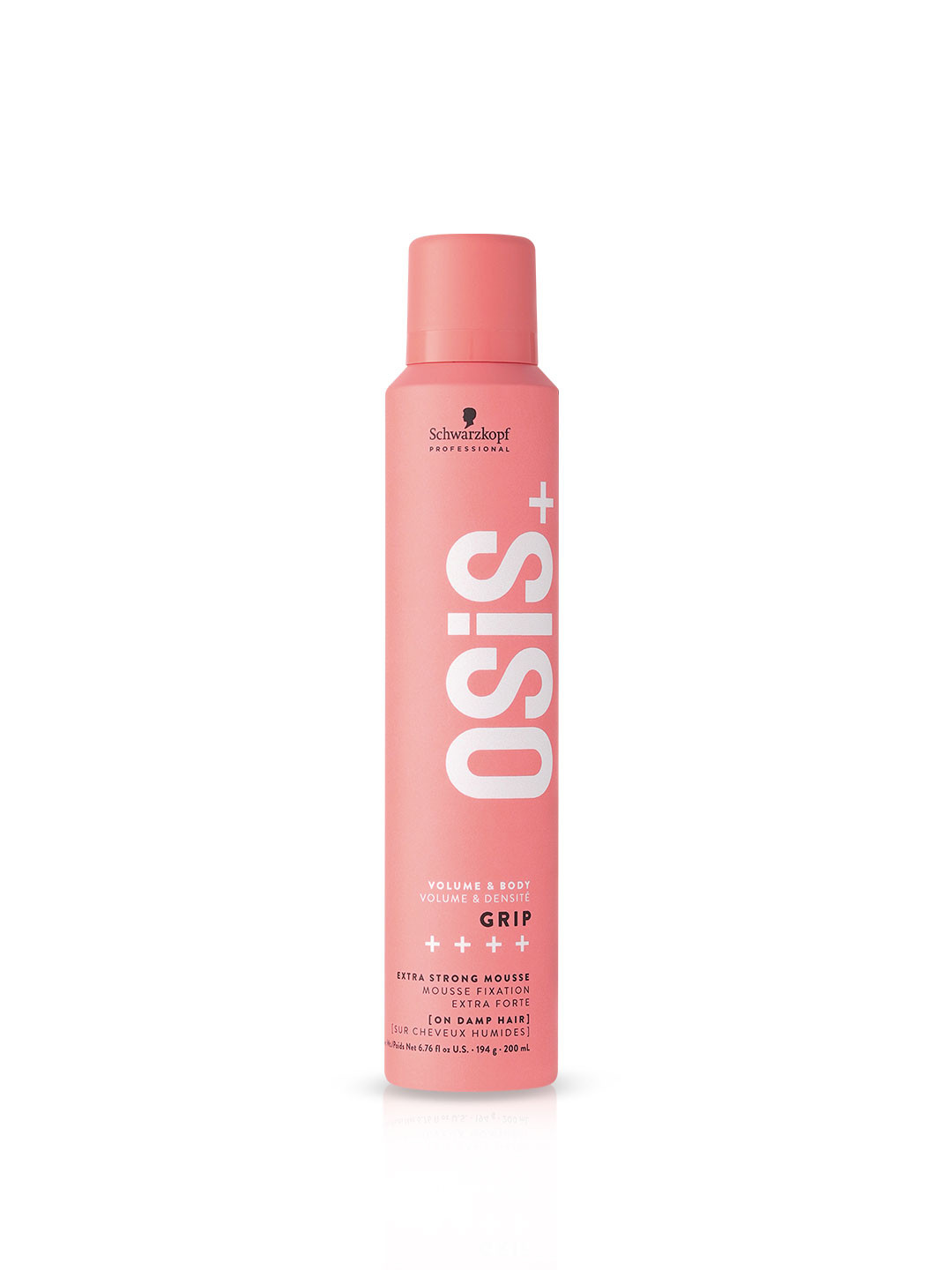 Schwarzkopf PROFESSIONAL OSiS+ Grip Volume & Body Extra Strong Mousse on Damp Hair - 200ml