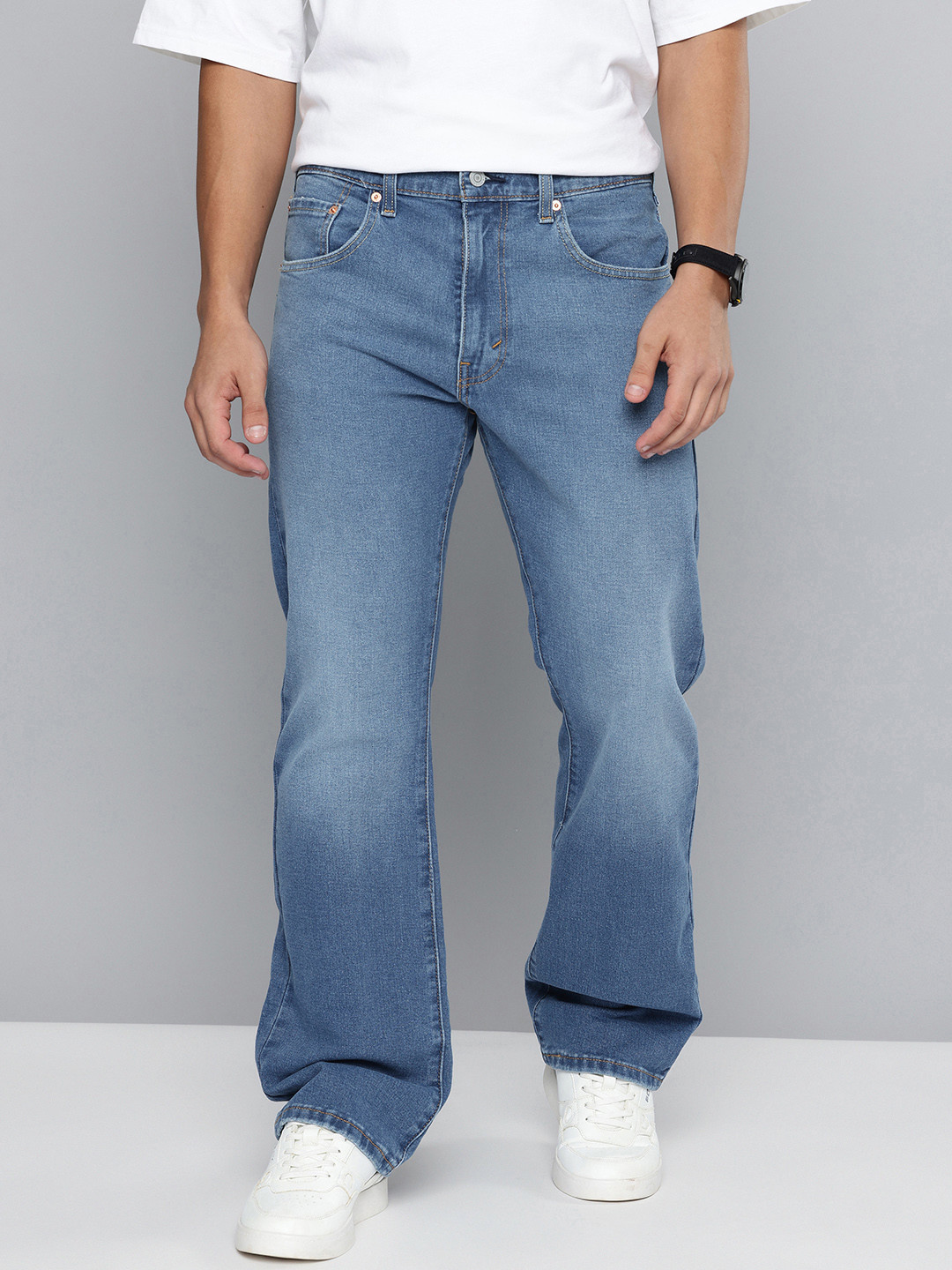 Levis Men 517 Bootcut Light Fade Stretchable Jeans