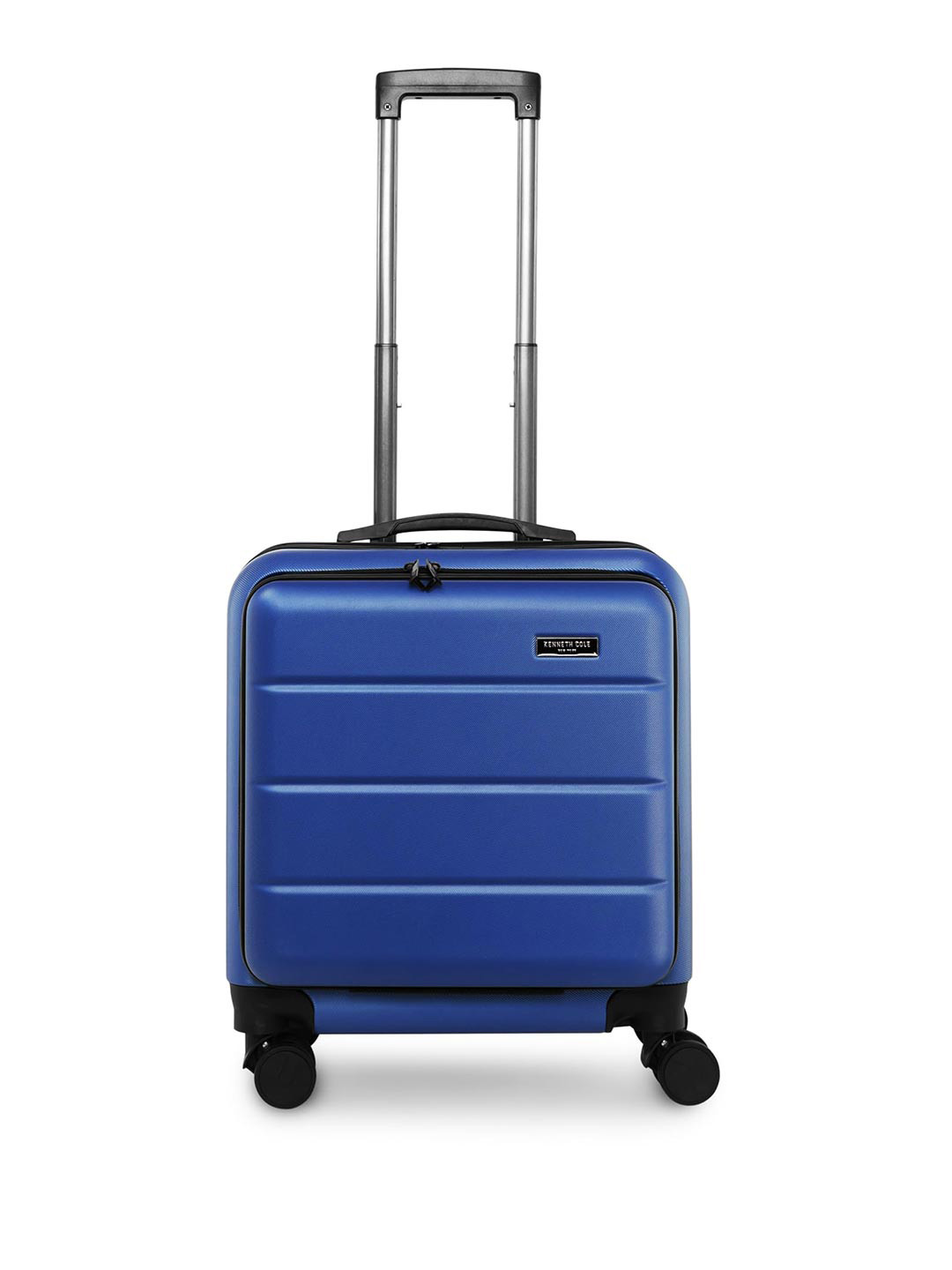 Kenneth Cole Textured Hard Sided Smooth 8-Wheel Spinner Overnighter Trolly Suitcase