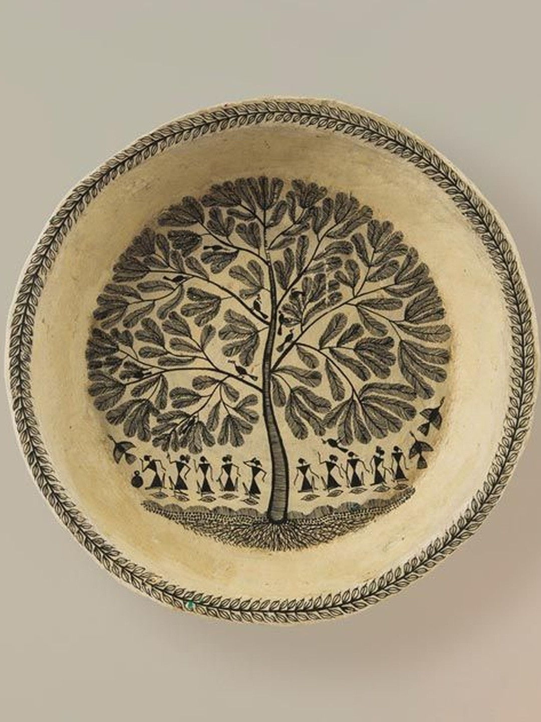 Fabindia Beige Single Piece Paper Other Wall Paintings