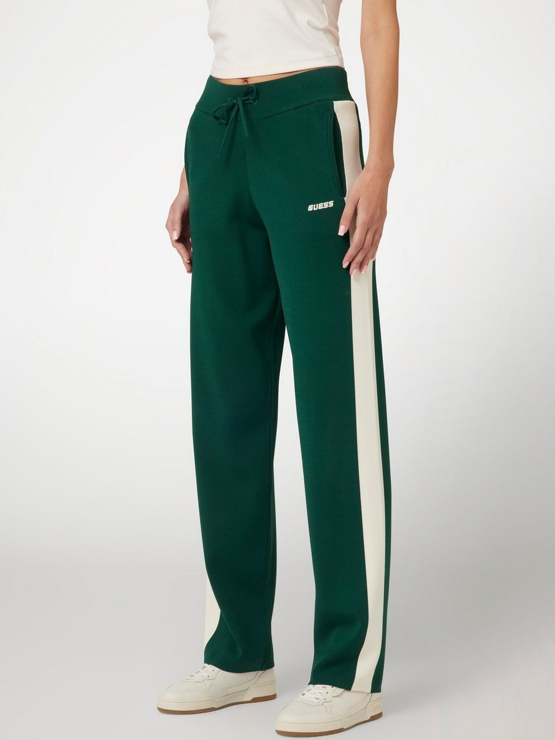 GUESS Regular Fit Mid-Rise Track Pants