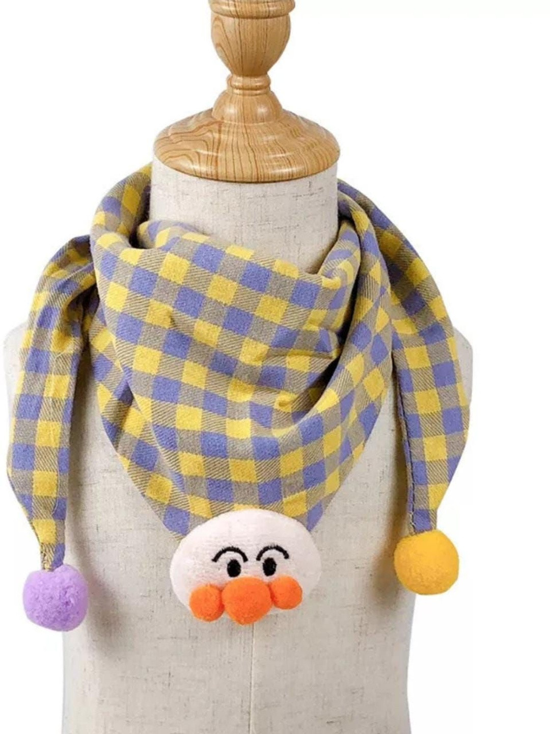 PRIAANSHA CREATIONS Kids Printed Scarf With Tassel Border