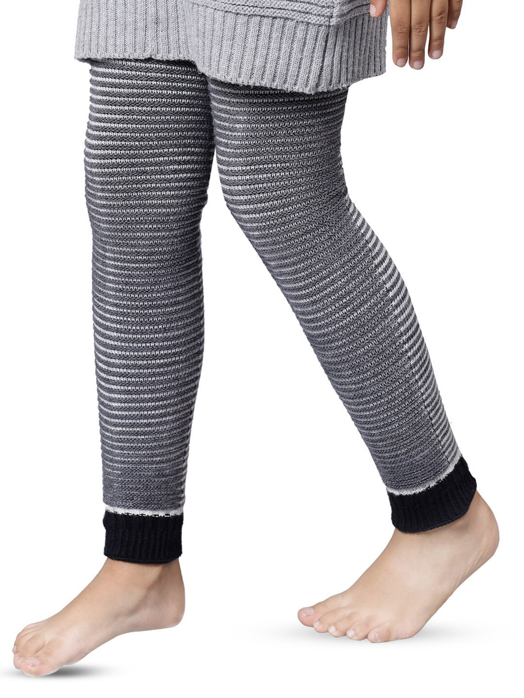 Bharatasya Kids Knitted Winter Leg Warmer