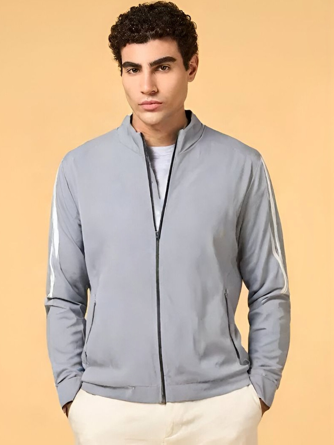 EVOLON DEALS Colourblocked Lightweight Running Sporty Jacket