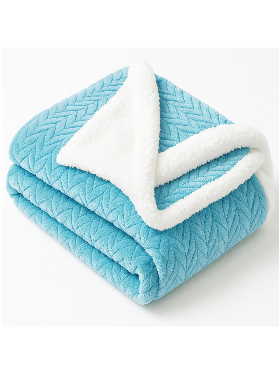 bsb home Baby 2 Layer Ultra Soft Flannel Fluffy Baby Blanket