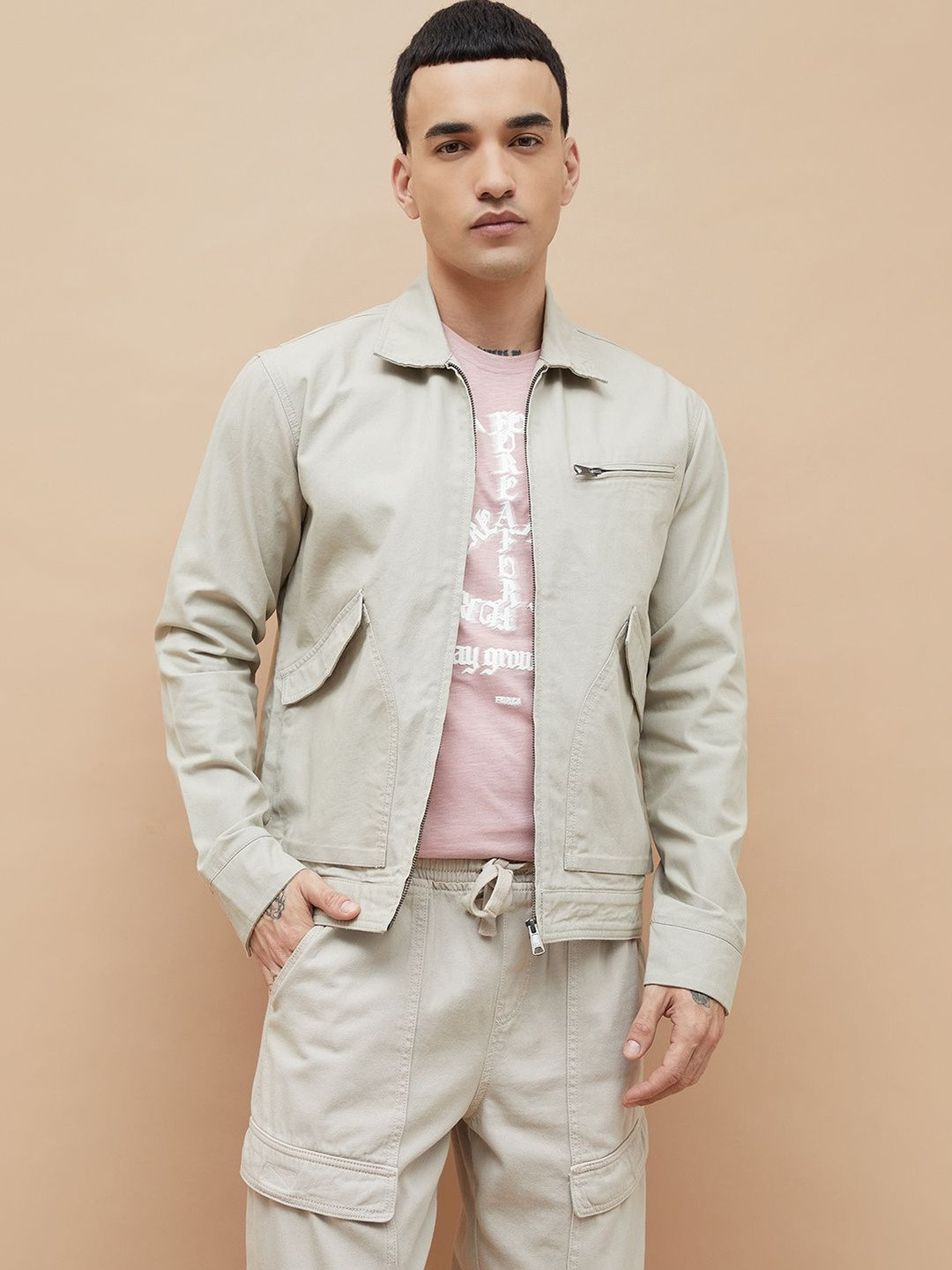 Forca by Lifestyle Men Woven Jacket