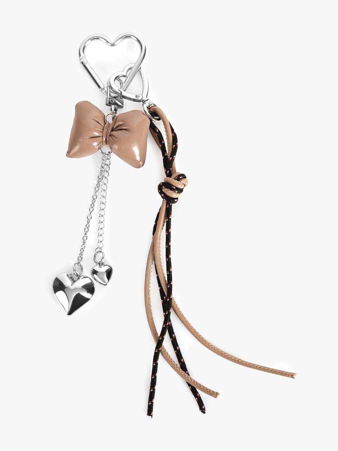 Kazo Women Ovrin Bow & Heart Bag Charm