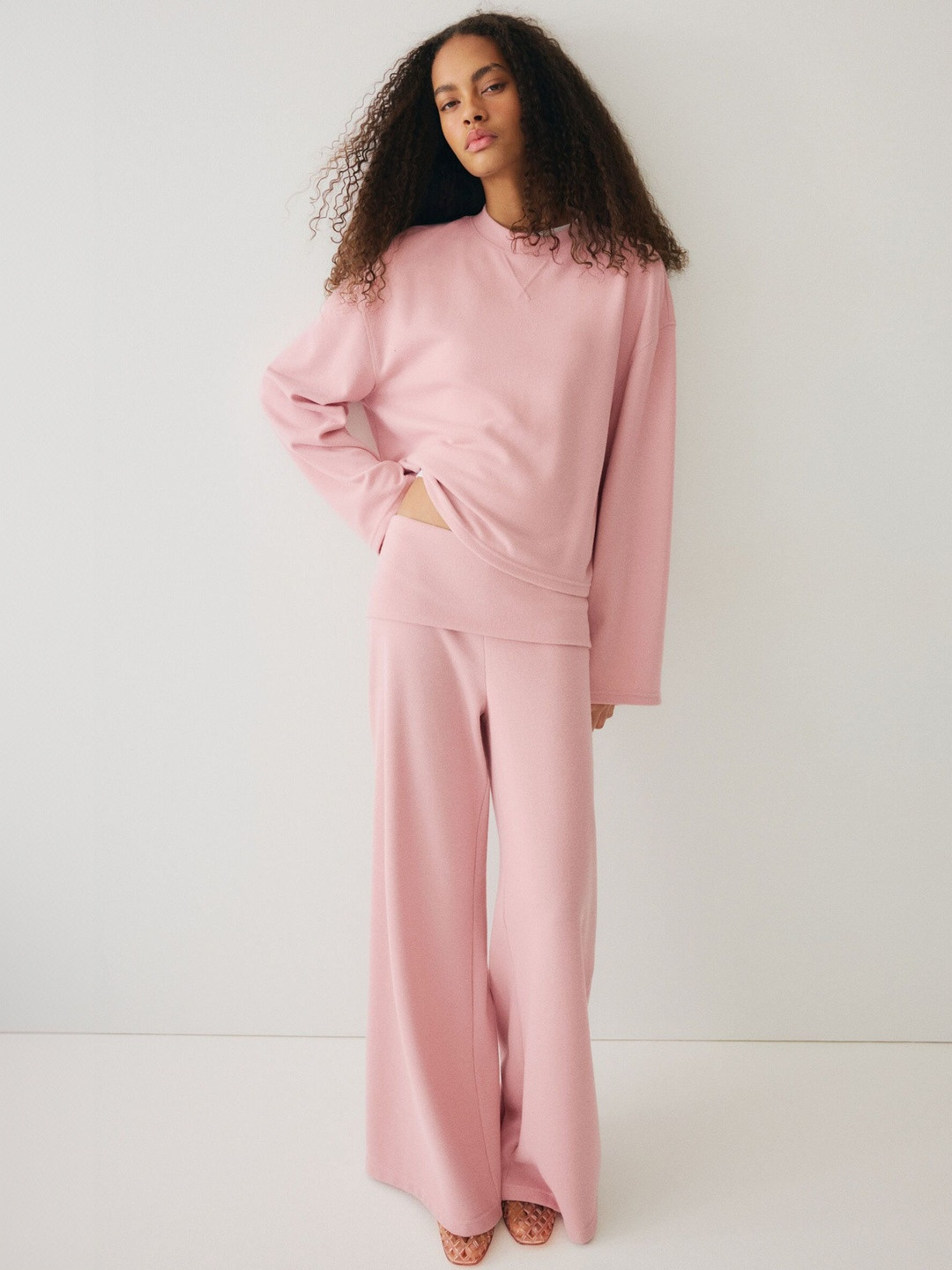 H&M 2-Piece Jersey Top and Trousers Set