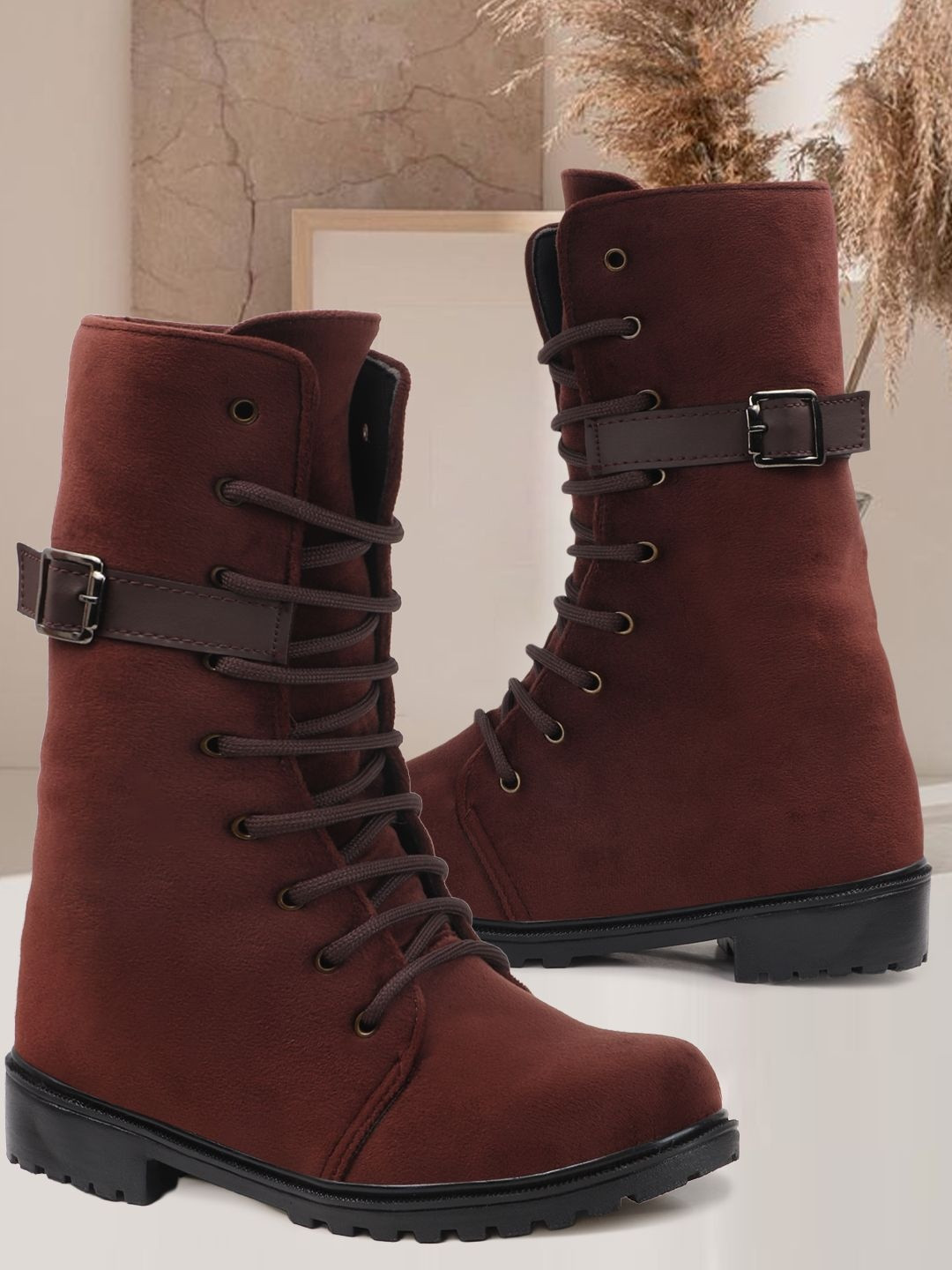 Denill Women Round Toe Winter Boots