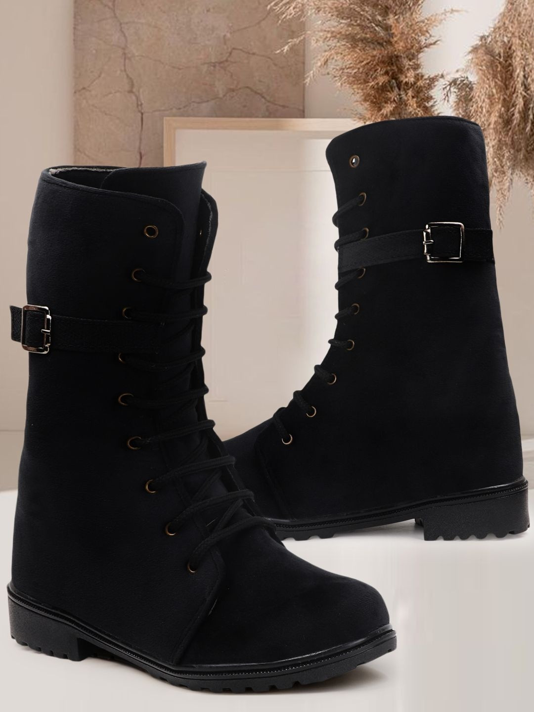 Denill Women Round Toe Winter Boots