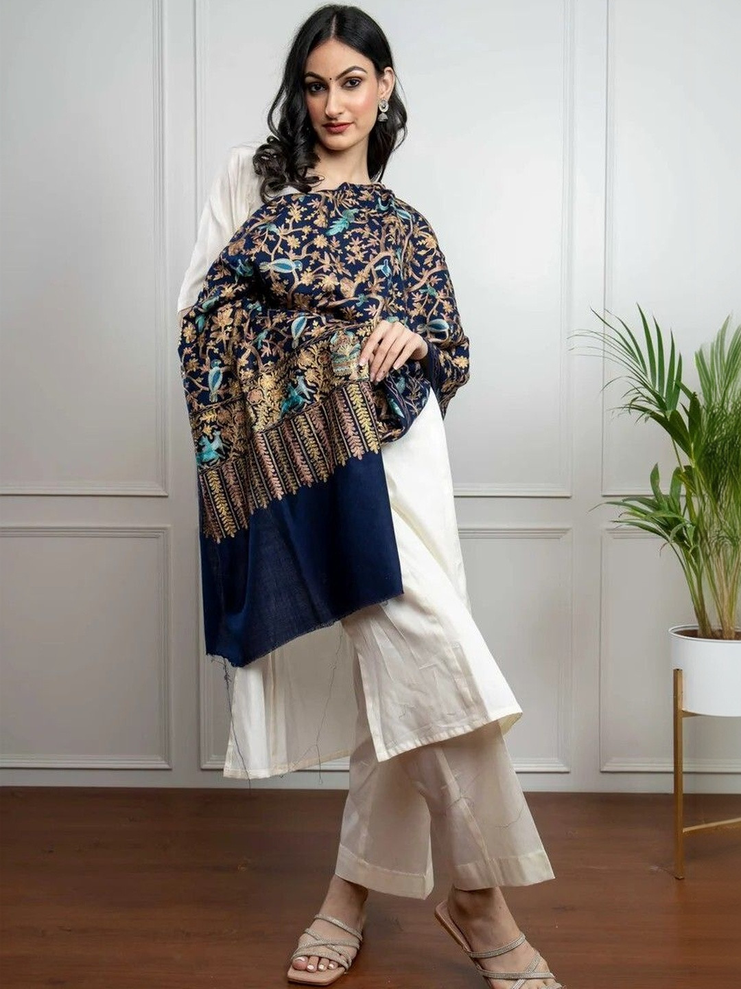 Sadah Global Women Floral Printed Shawl