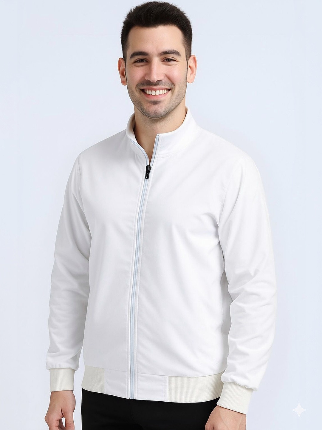 KARL FOERSTER Men Lightweight Bomber Jacket