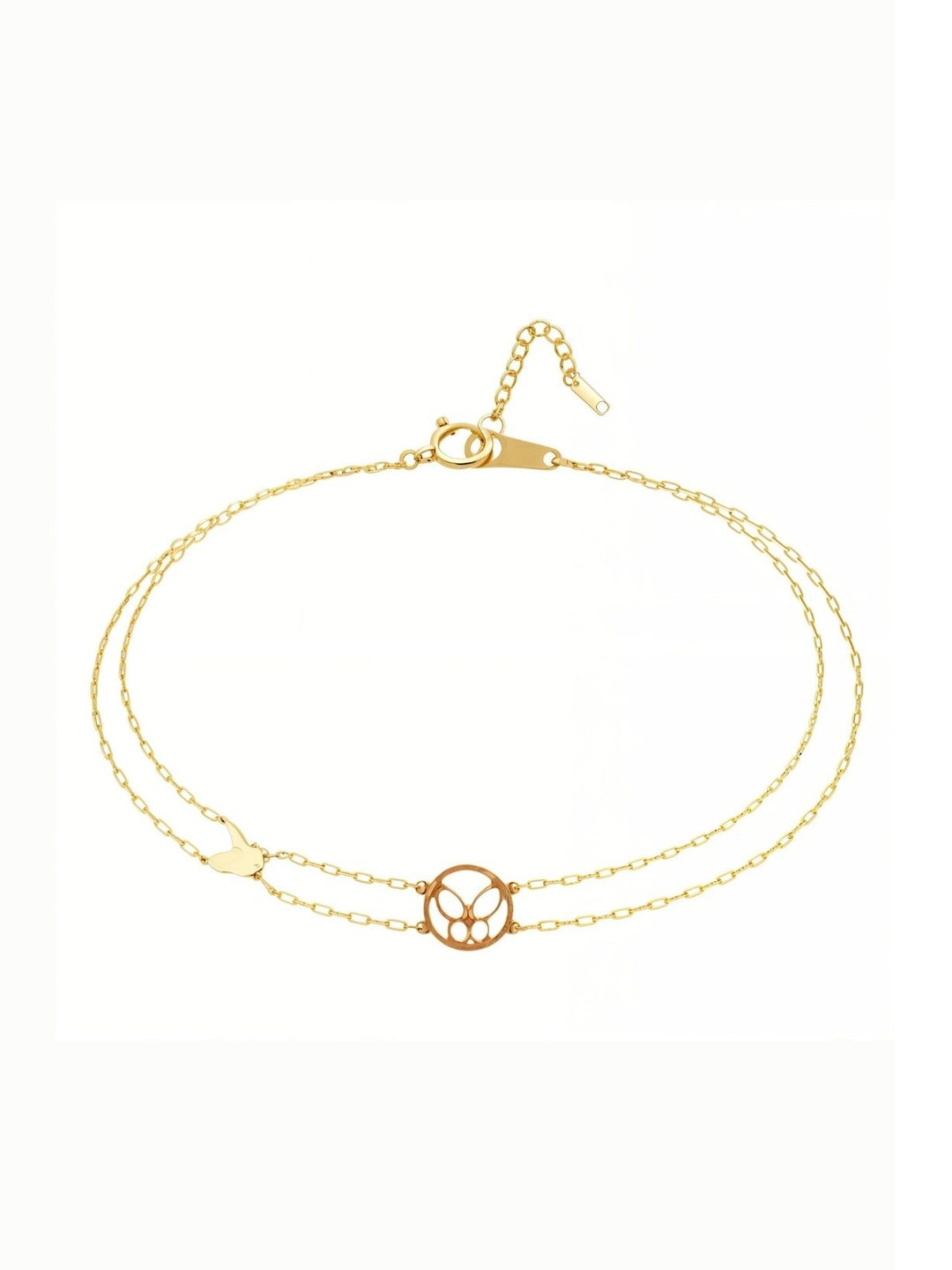 CLEO BE BOLD BE YOU Women Gold-Plated Wraparound Bracelet