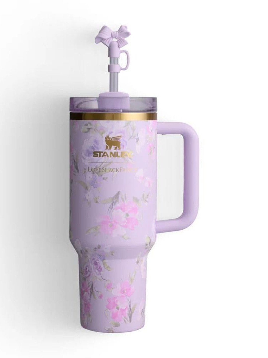 Dainty Little Shop Stainless Steel Floral Double Wall Vacuum Tumbler Water Bottle