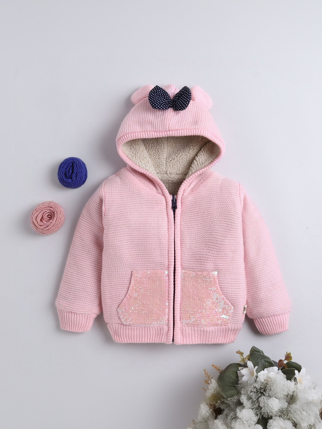 Yellow Apple Girls with Applique Detail