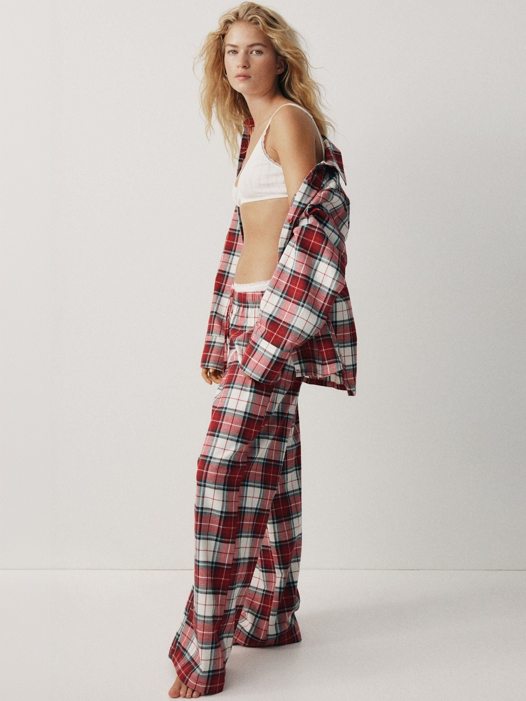 H&M Cotton Flannel Pyjamas