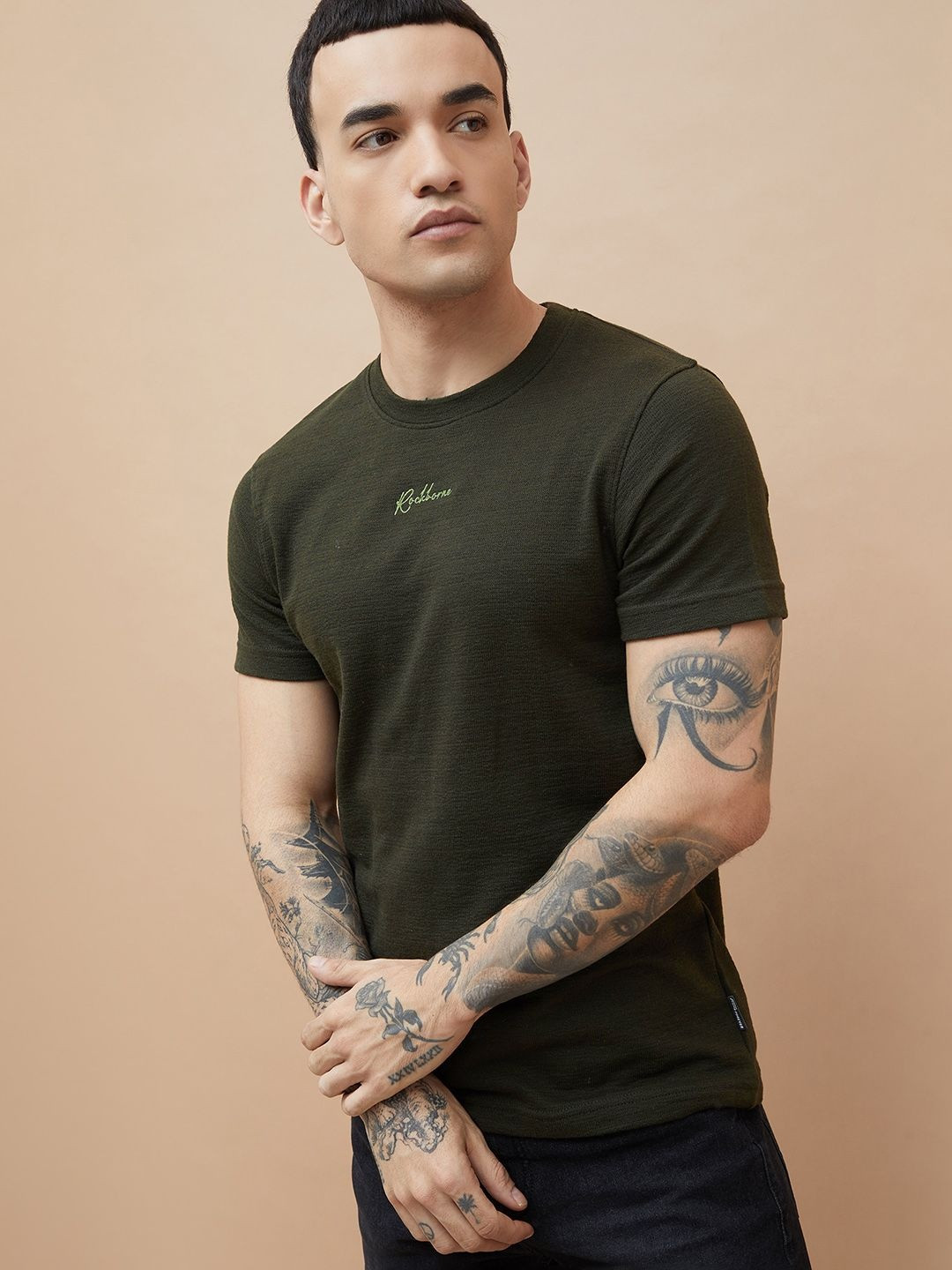 Fame Forever by Lifestyle Men Brand Logo T-shirt