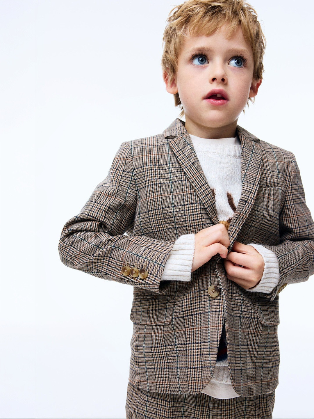 H&M Boys Single-Breasted Jacket