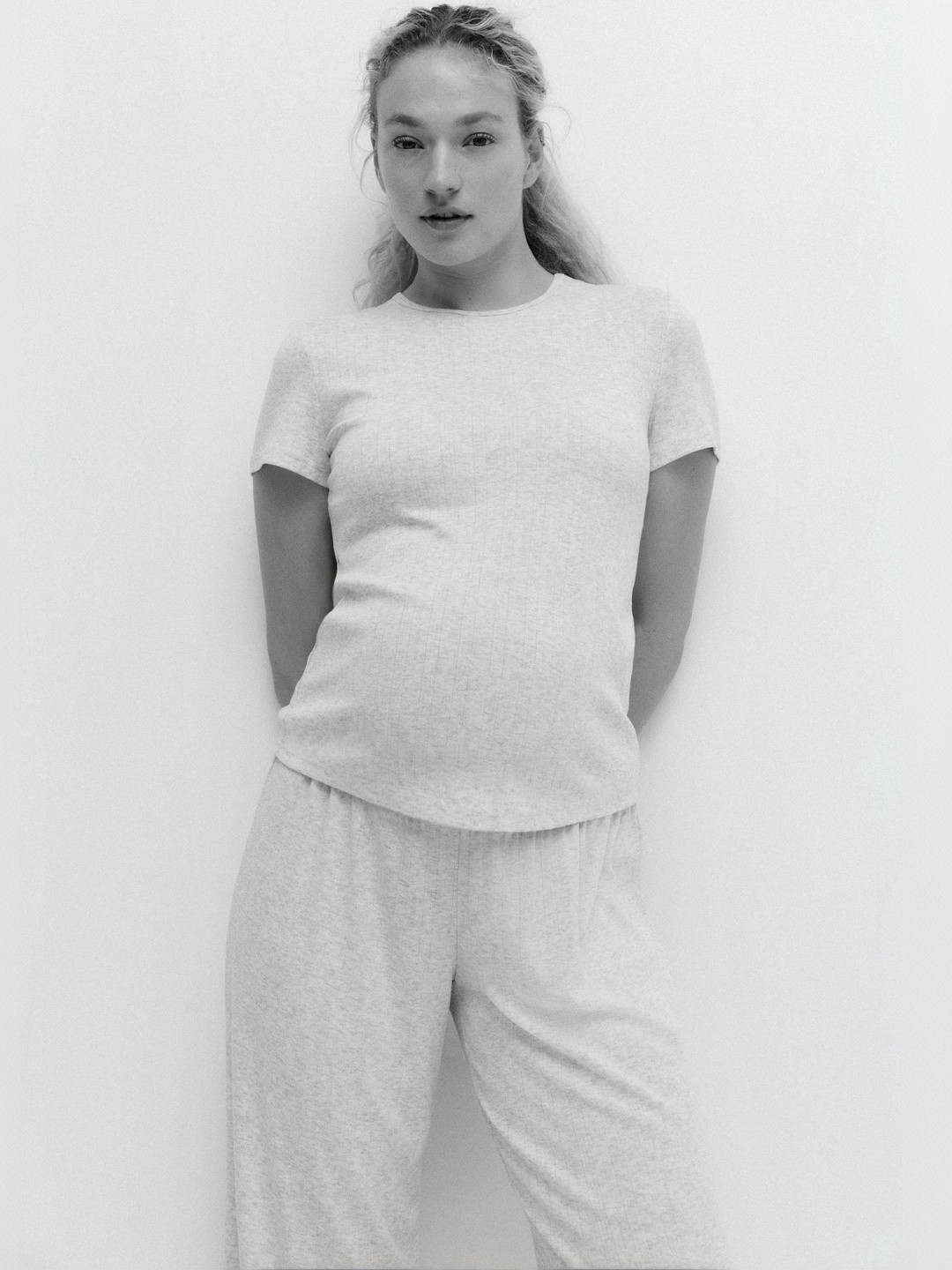 H&M MAMA Pointelle Jersey Pyjamas