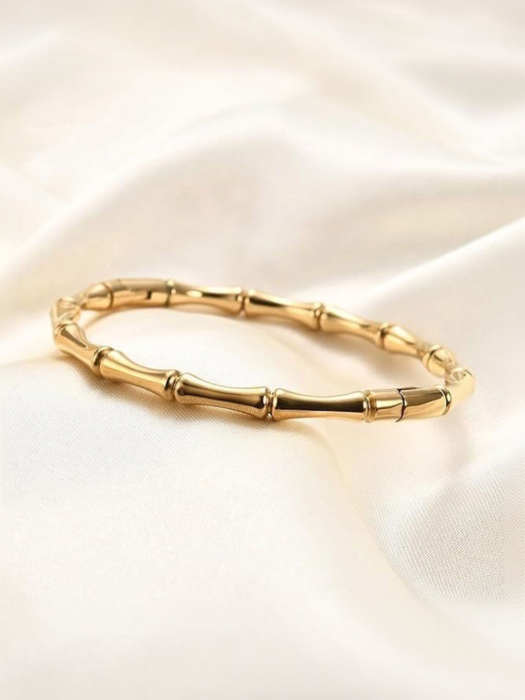 CLEO BE BOLD BE YOU Women Set of 2 Gold-Plated Wraparound Bracelet