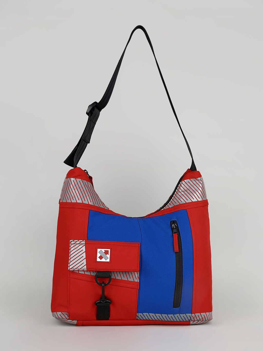 NO MORE Colourblocked Shoulder Bag