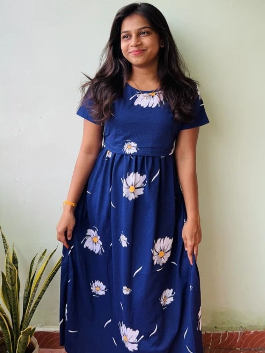 MITOS Floral Print Maxi Dress