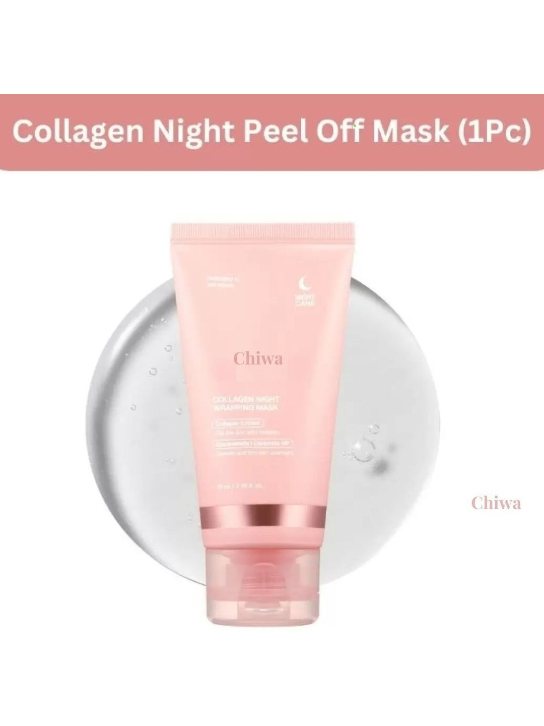 CHIWA Collagen Night Wrapping Mask For Skin Brightening - 75 g