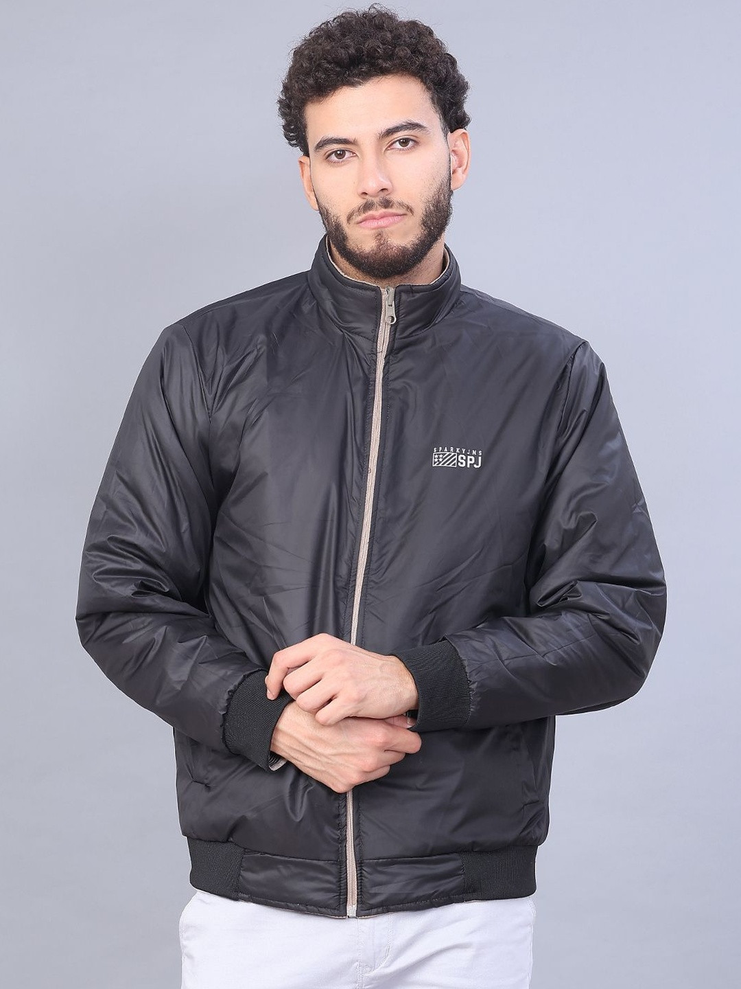 V-Mart Men Reversible Bomber Jacket