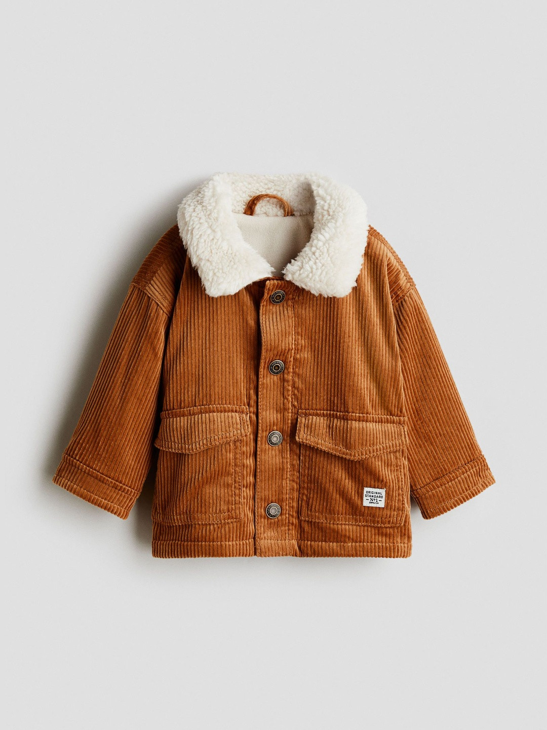 H&M Padded Corduroy Jacket