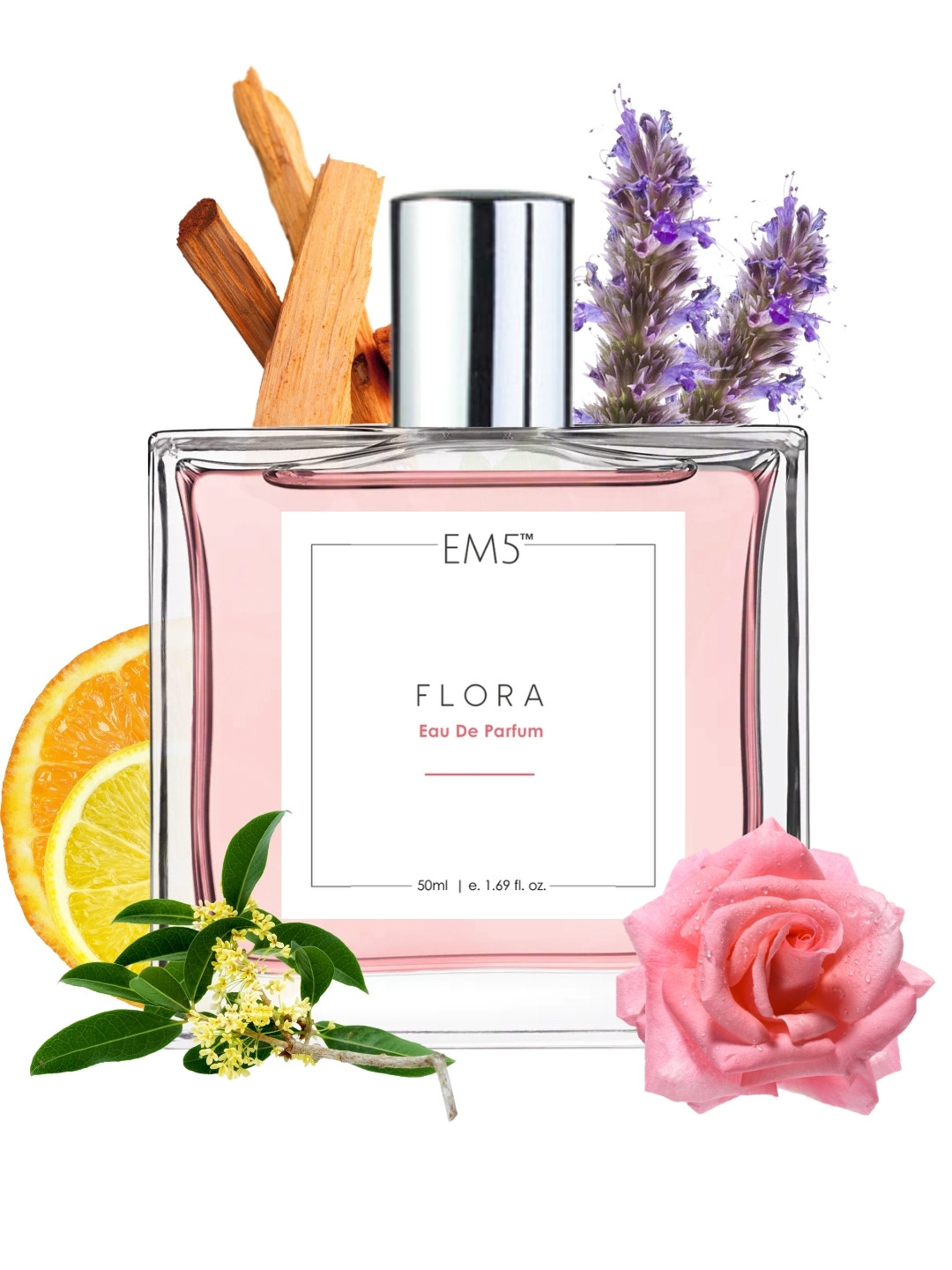 EM5 Women Flora Long Lasting Eau De Parfum - 50 ml