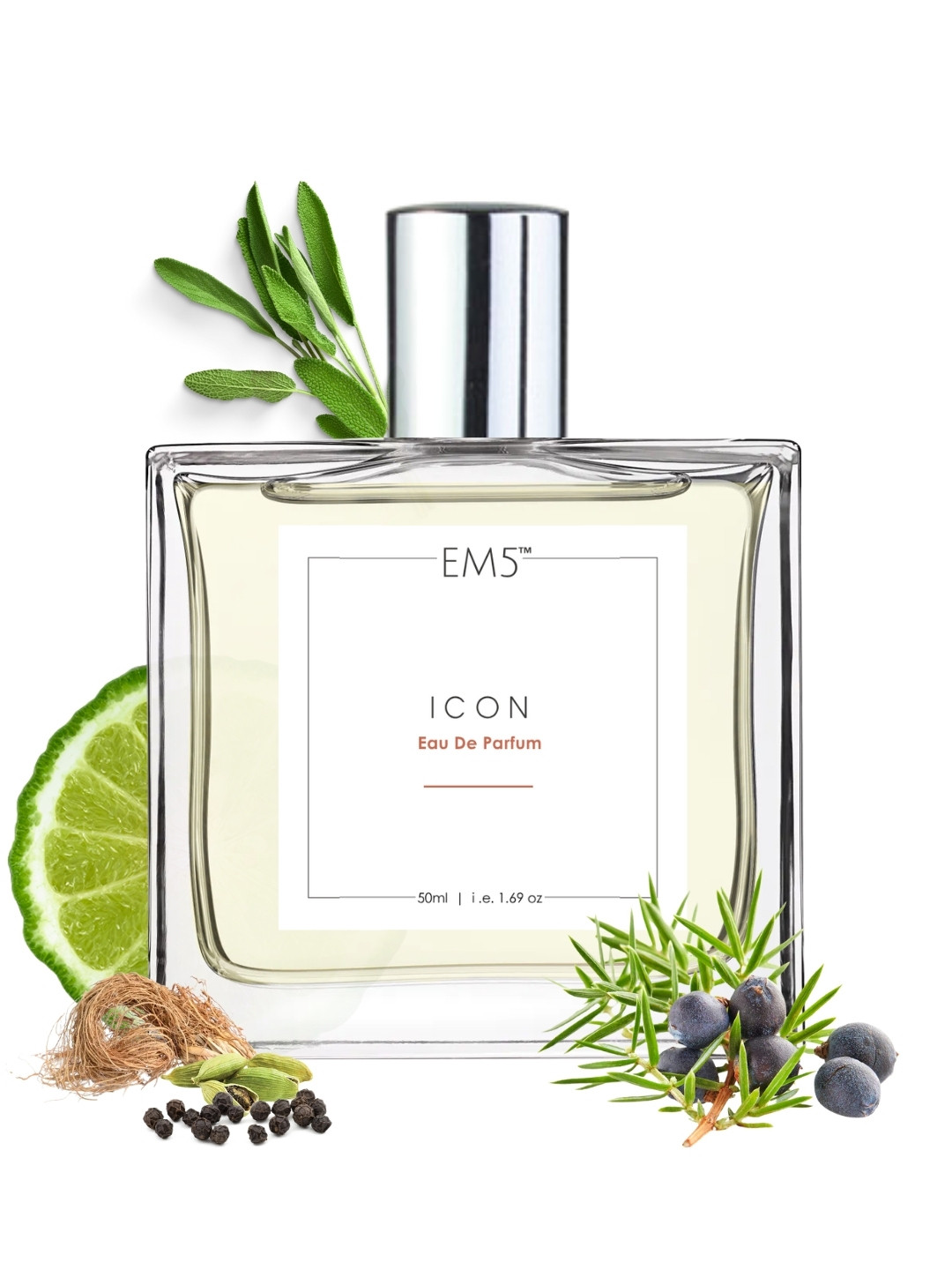 EM5 Men Icon Long Lasting Eau De Parfum - 50ml