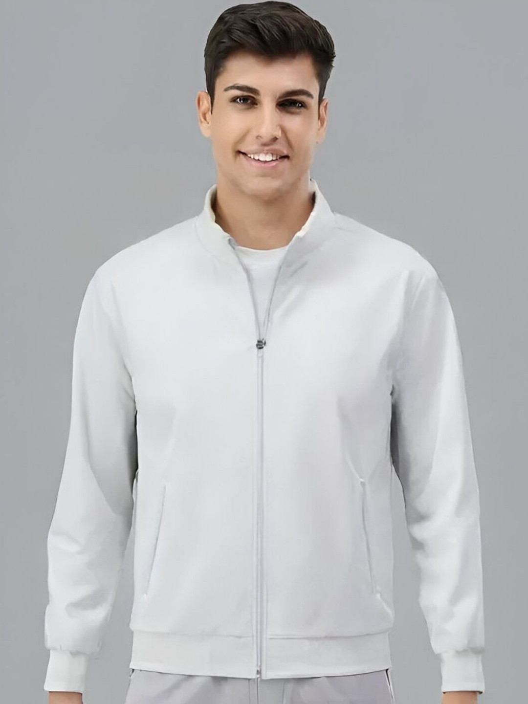 Abaronee Men Lightweight Bomber Jacket