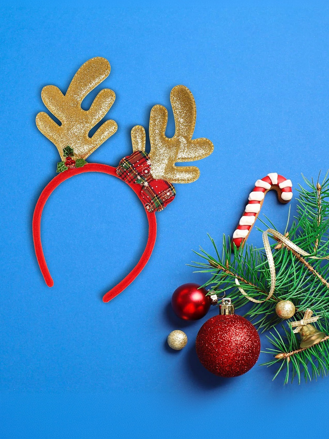 PROKART Girls Embellished Christmas Decorative Head-Clip