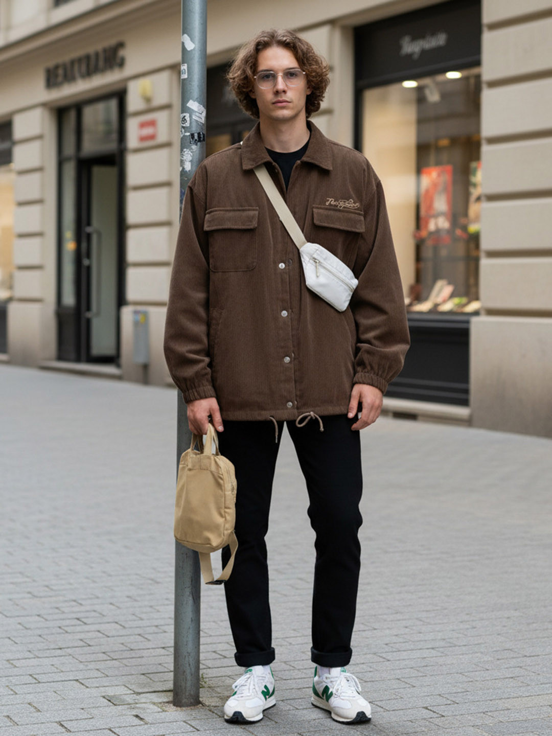 Mast & Harbour Men Striped Utility Pockets Long Sleeves Open Front Jacket