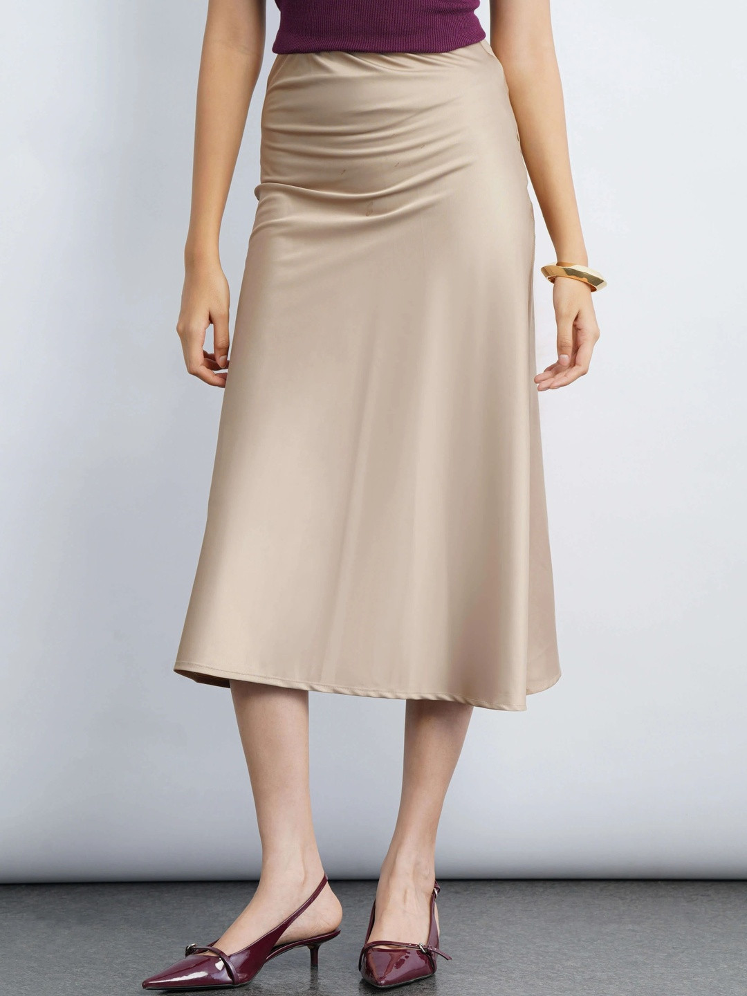 COVE AND LANE Midi Straight Skirts
