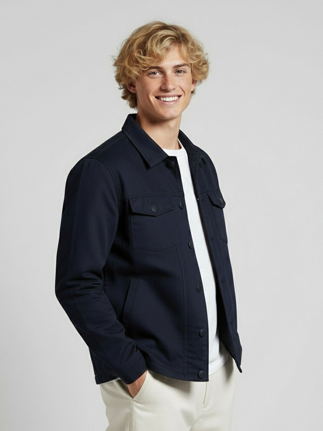 Mast & Harbour Spread Collar Tailored Jacket