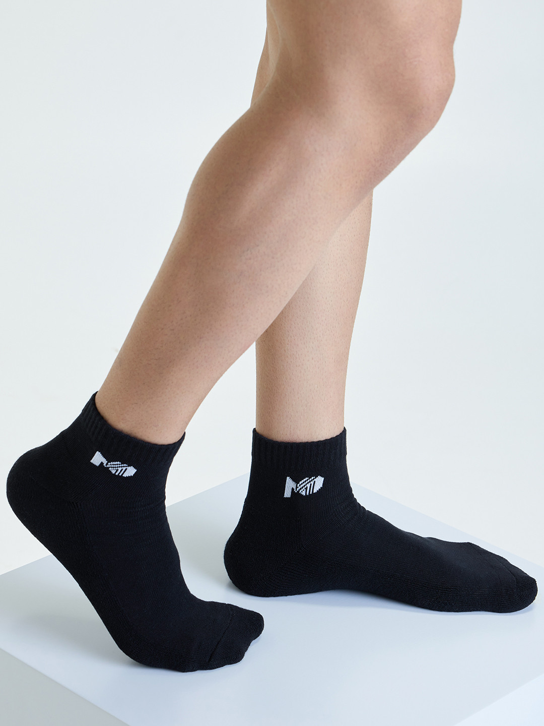 Mint & Oak Men Cushioned Ankle-Length Socks
