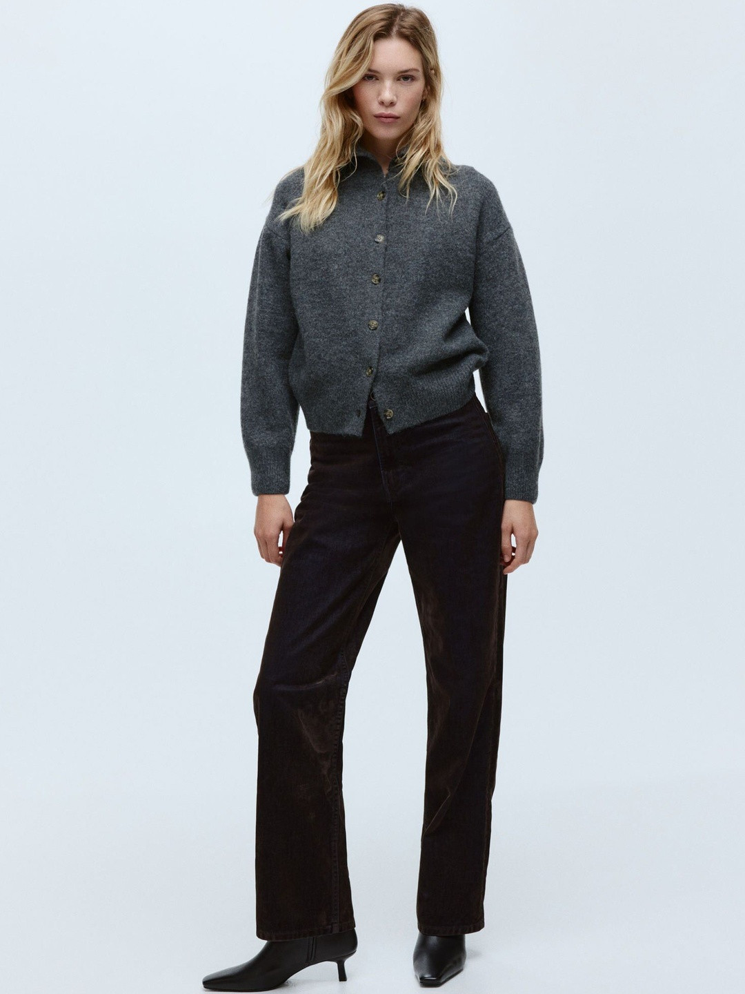 H&M Straight High Jeans