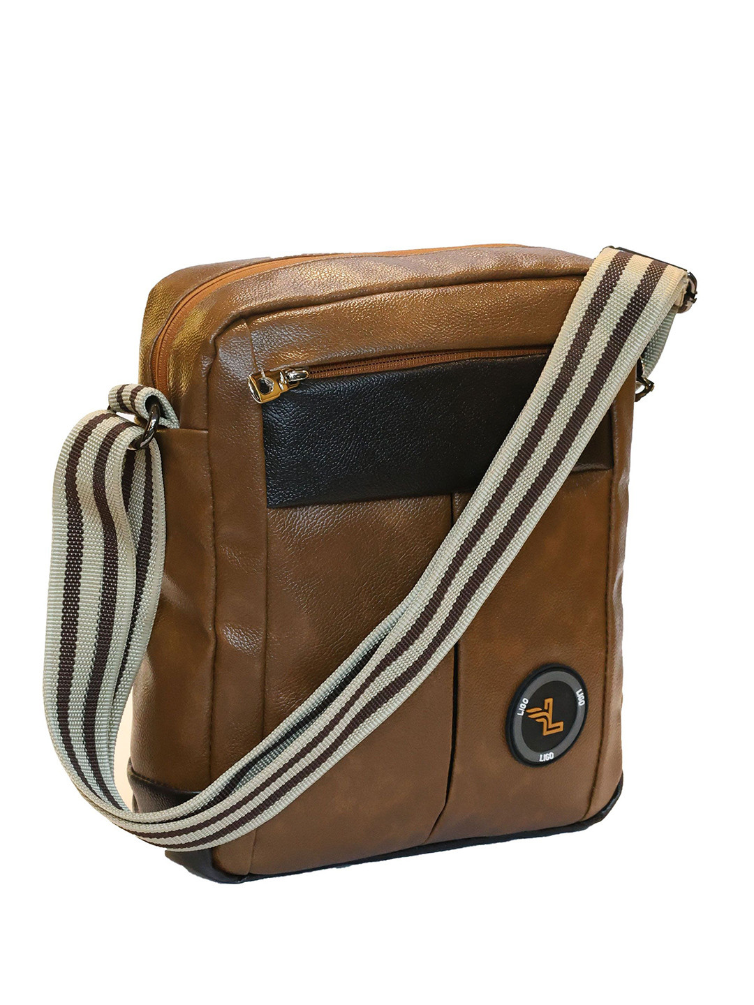 Ligo Bags Unisex Colourblocked Messenger Bag