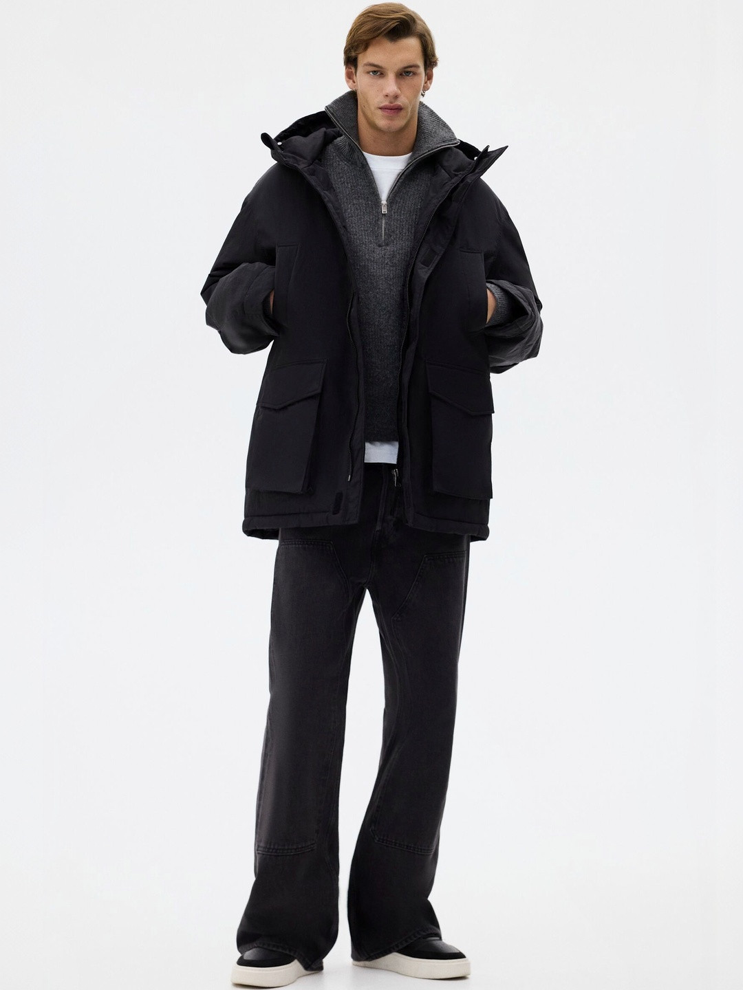 H&M Water-Repellent Padded Parka