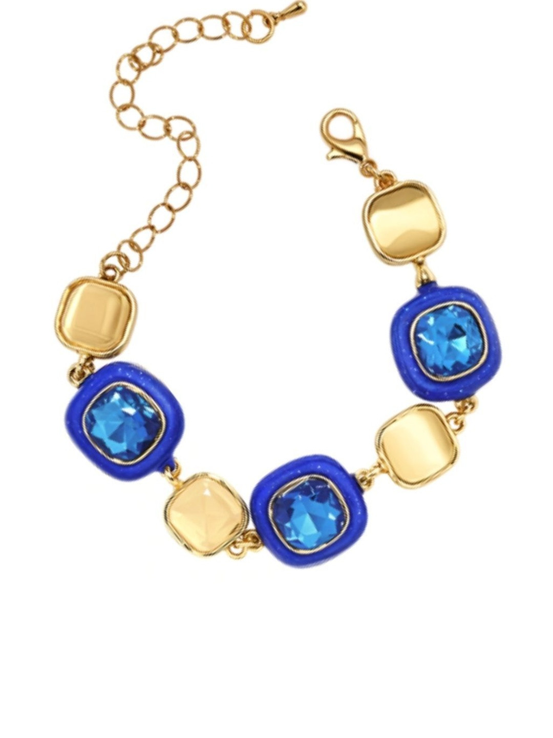 CLEO BE BOLD BE YOU Women Gold-Plated Wraparound Bracelet