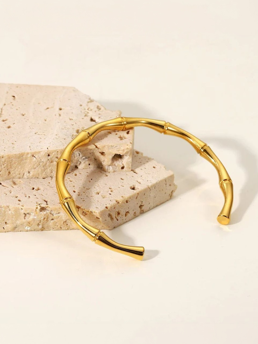 CLEO BE BOLD BE YOU Women Gold-Plated Wraparound Bracelet