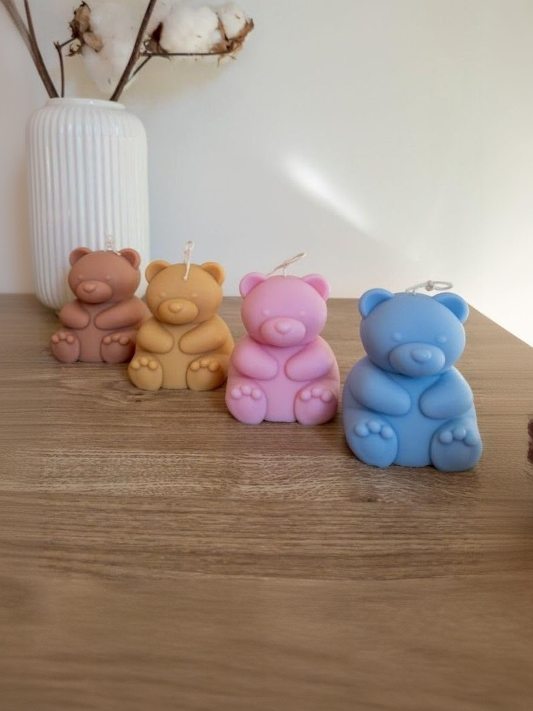 Dainty Little Shop Blue & Multicoloured 1 pieces Core Candle