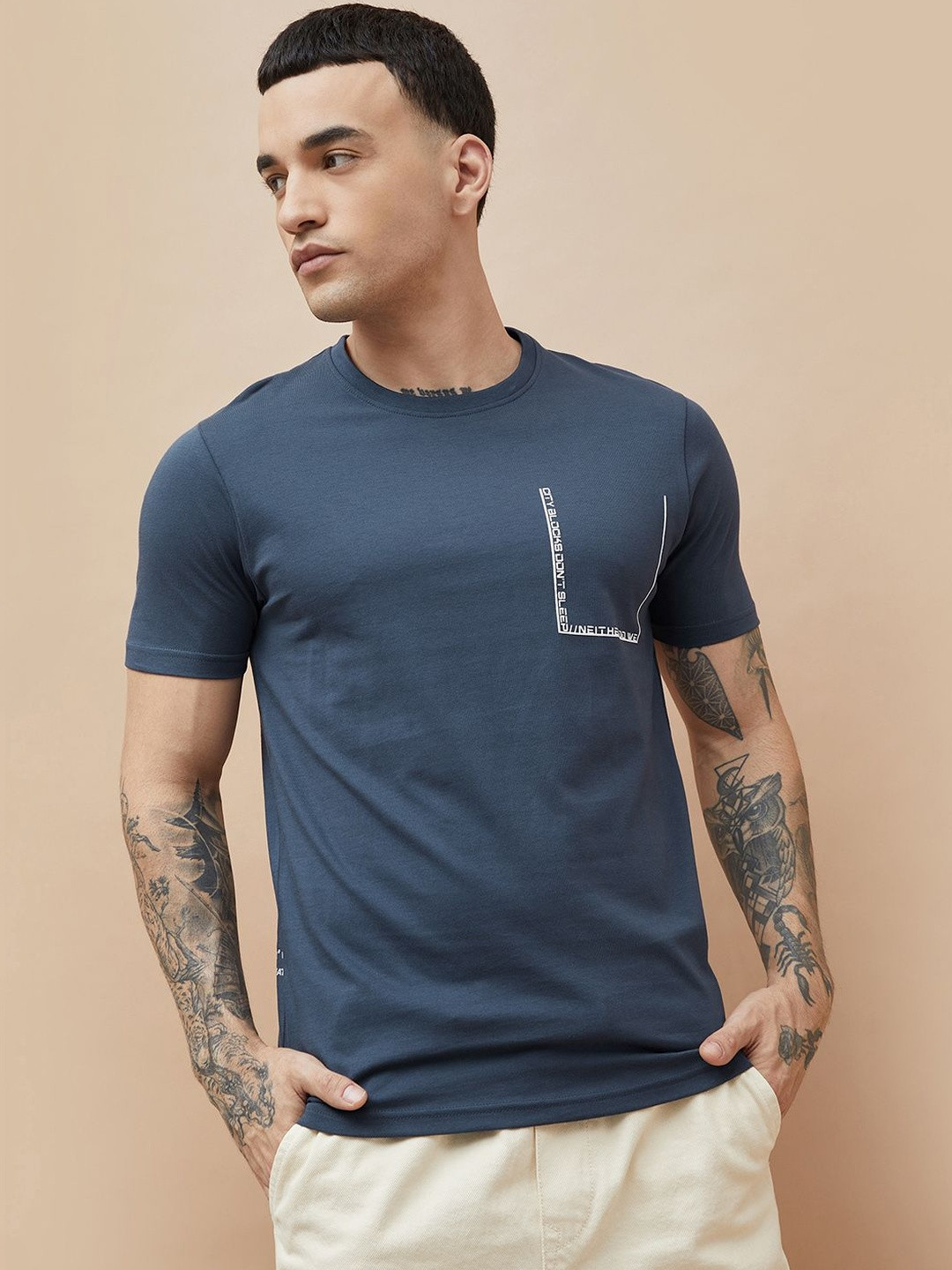 Bossini Men Printed T-shirt