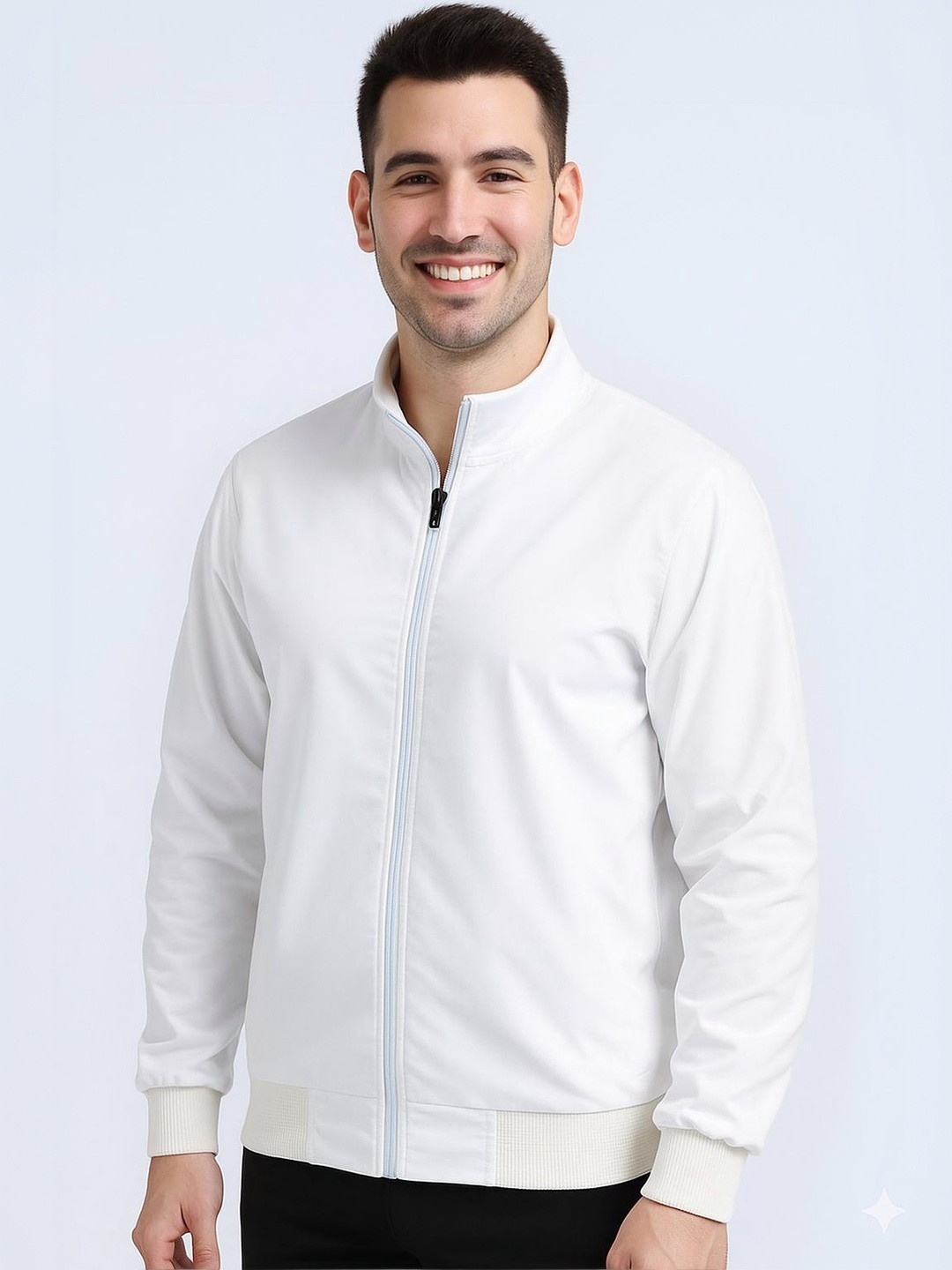 CLASSY VOUGE Men Lightweight Bomber Jacket