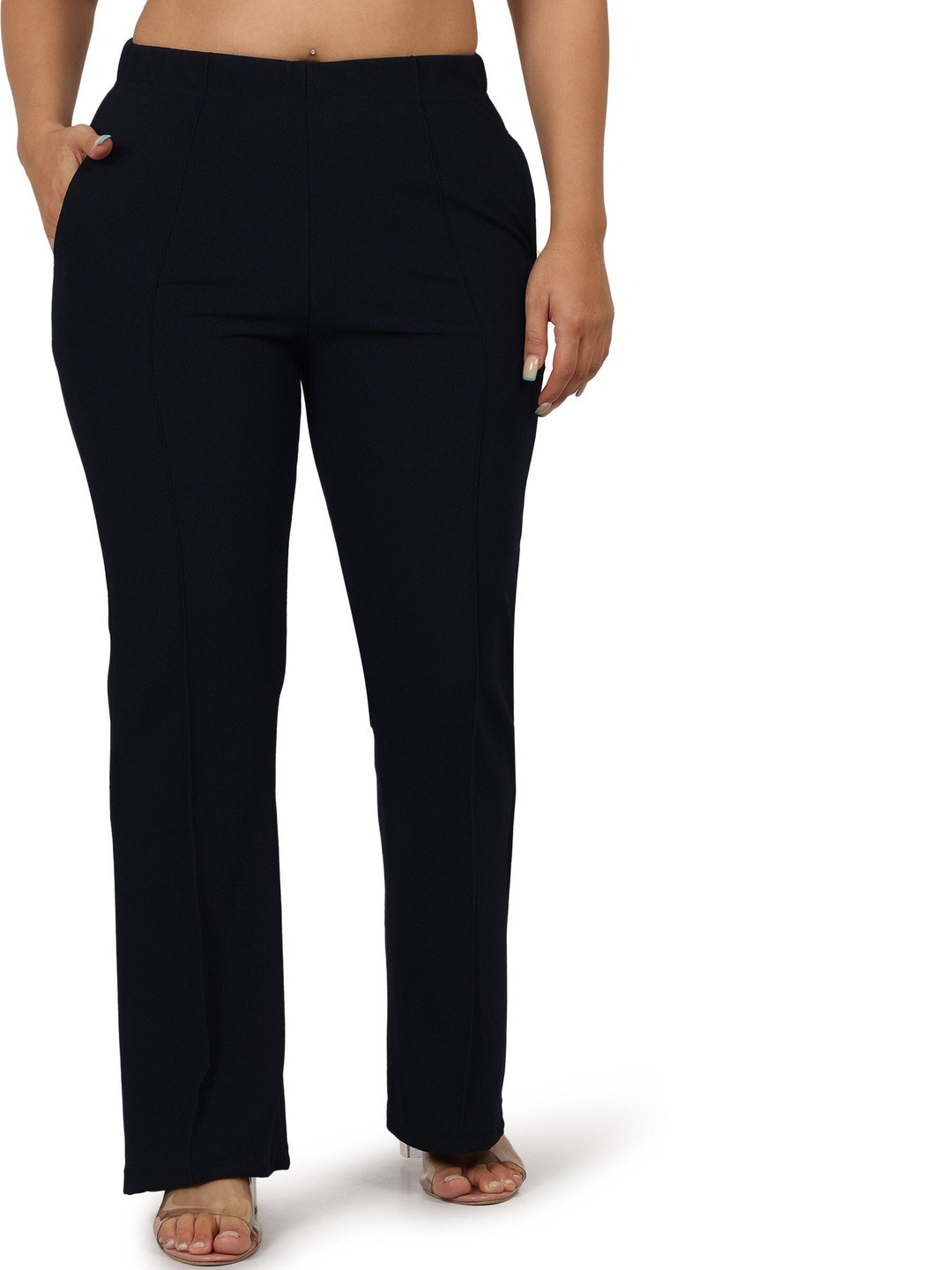 KANNA FABRIC Women Pleated Trousers