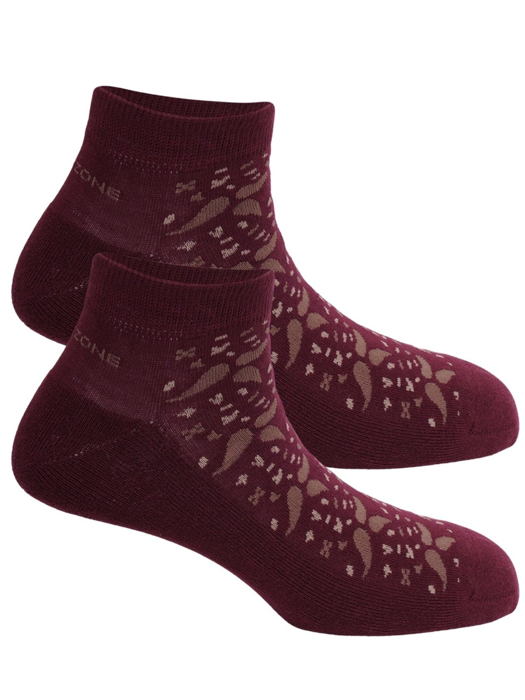 OXYZONE Men Mercerised Cotton Anti Slip Grip Ankle Length So